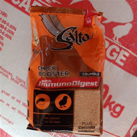۩Salto Chick Booster Crumble1kg .